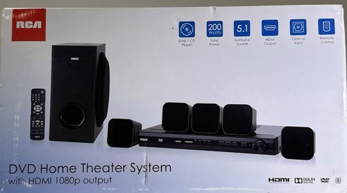 Sistema home theater dvd rca - theater,