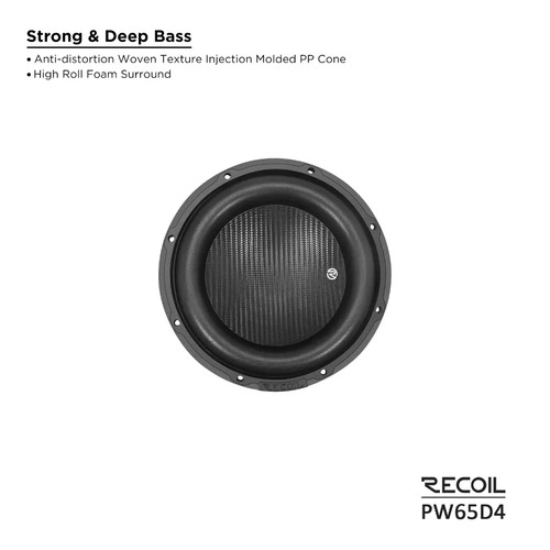 Recoil pw65d4 subwoofer per - pw65d4,