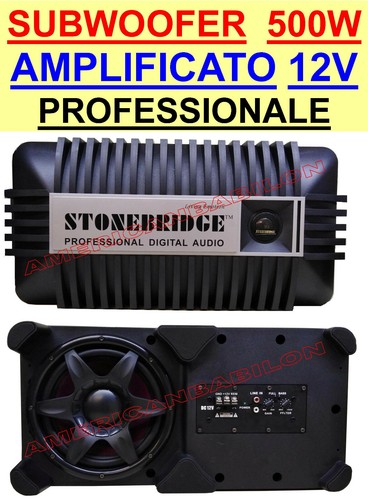 Sub woofer amplificato - sub,